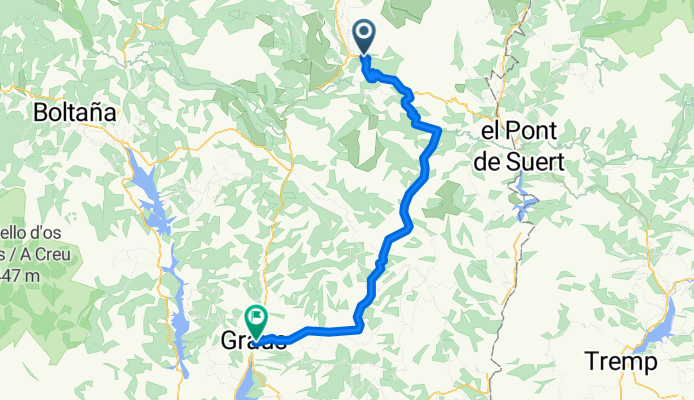 From Castejón de Sos to Graus