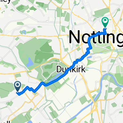 Bramcote Road, Nottingham to Travel Inn, Nottingham