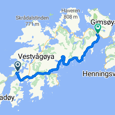 3D Napp/Leknes - Klakkstraumen bru