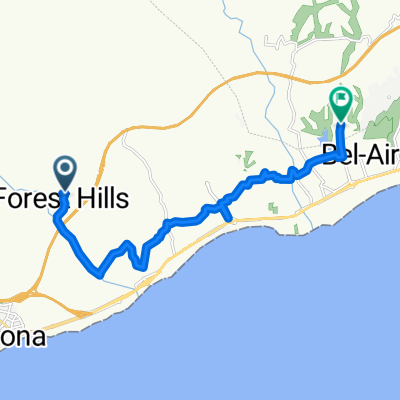 Route to Tramores Golf