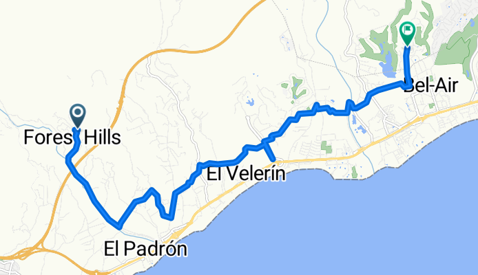 Route to Tramores Golf