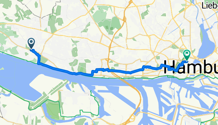 53.564, 9.814 nach 53.556, 9.987