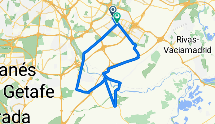 Avenida de la Albufera to Paseo de Federico García Lorca