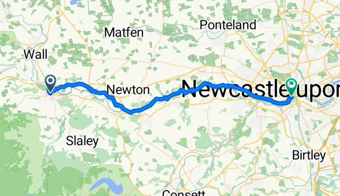 Beaumont Street to Neville Street