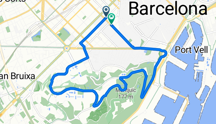 Carrer de Villarroel, Barcelona to Carrer de Villarroel, Barcelona