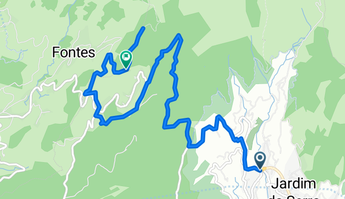 Rua da Pereira nach Estrada das Fontes 58-64