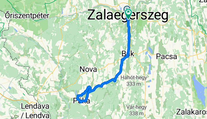 Vizslaparki út, Zalaegerszeg - Zrínyi Miklós utca, Zalaegerszeg