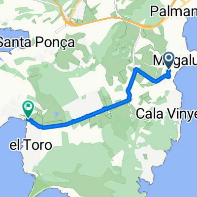 Majorca route 1 (Magaluf)