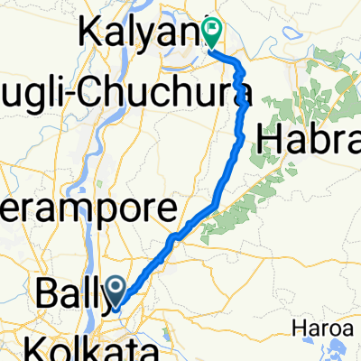 From South Dum Dum to Haringhata