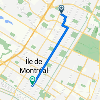 Rue Jean-Talon Est, Montréal à Rue Garnier, Montréal