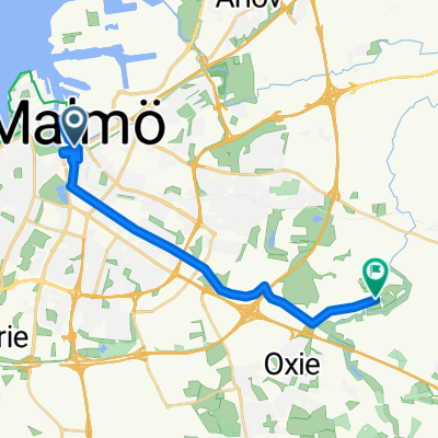 Stenhuggaregatan, Malmö to Södra Sallerup, Malmö