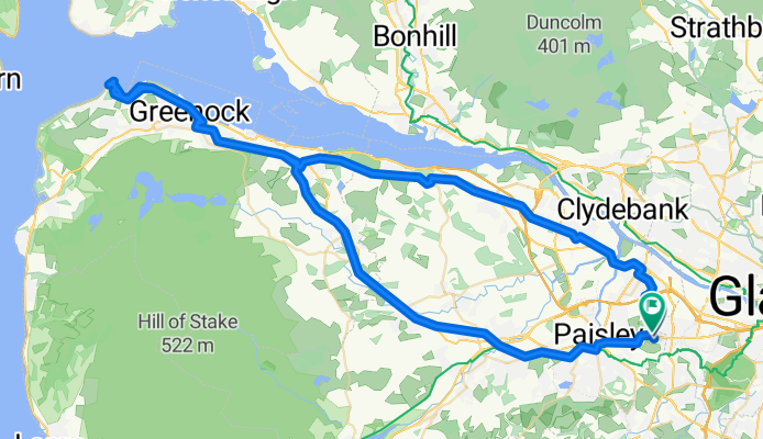 Bathgo Avenue to Glasgow Road