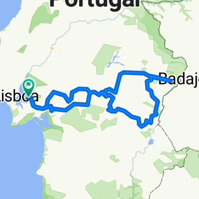 Estrada do Vau, Montijo to Avenida dos Pescadores, Montijo