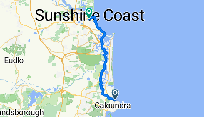 Bryce St, Moffat Beach to South Sea Islander Way, Maroochydore