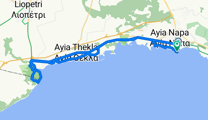 Famagusta nach Protaras