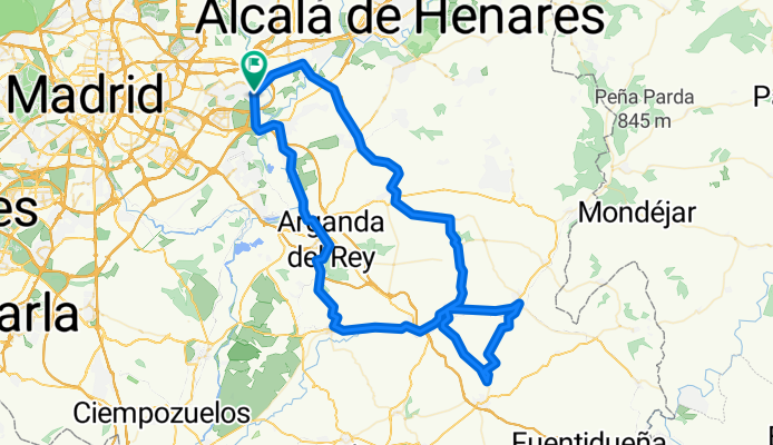 20251101 Valdilecha dir Villarejo Carabaña Tielmes Morata