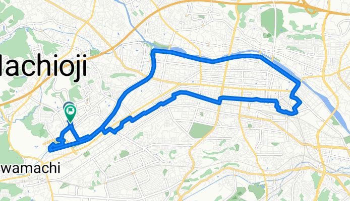 都営長房西アパート西1号棟 まで都営長房西アパート西1号棟