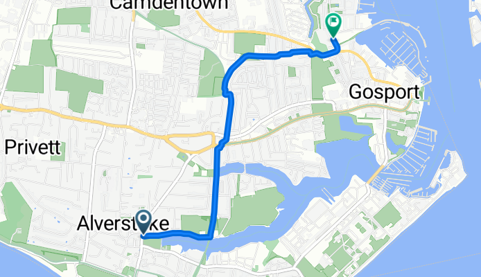 Charlotte Mews, Gosport to Henry Player Avenue, Gosport