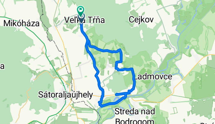 Von Veľká Tŕňa bis Viničky