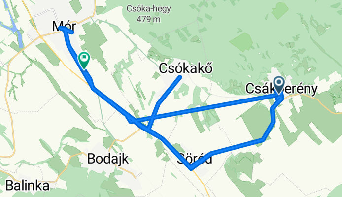 Hősök tere - Dózsa György utca