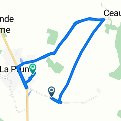 De Rue des Marnières à Rue des Marnières