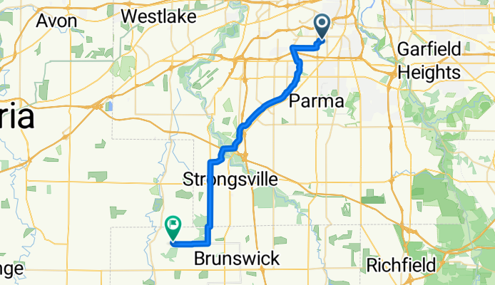 W 61st St, Cleveland to Grafton Rd, Valley City