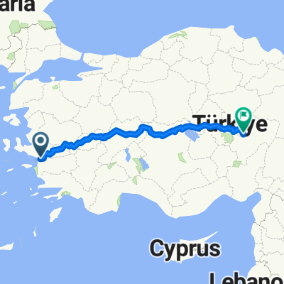 Von Izmir bis Kayseri
