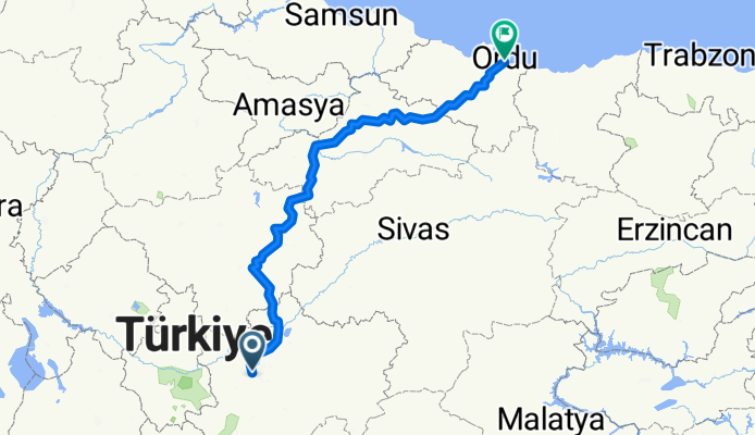 Von Kayseri bis Tiflis