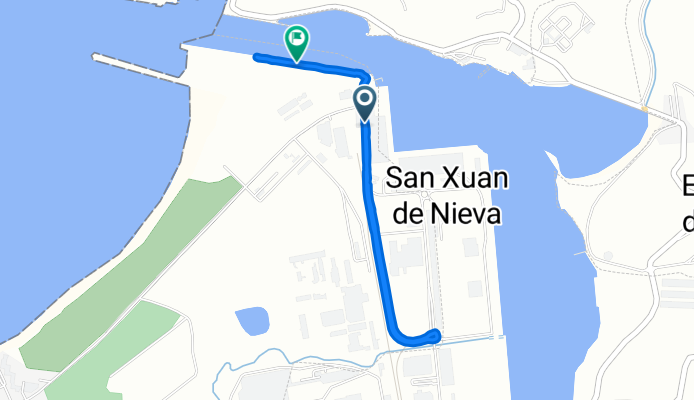 Avenida de la Playa, Castrill贸n a Castrill贸n