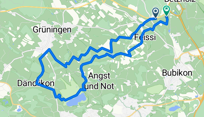 Schützenhausweg nach Affeltrangerstrasse