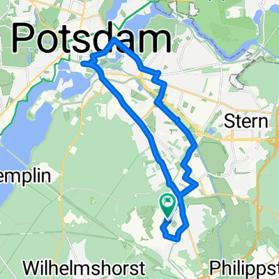 Philippsthaler Weg nach Saarmunder Weg