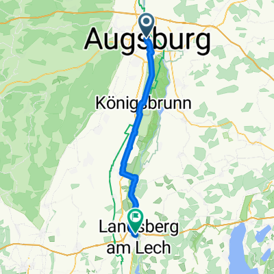 8  Augsburg - Landsberg am Lech