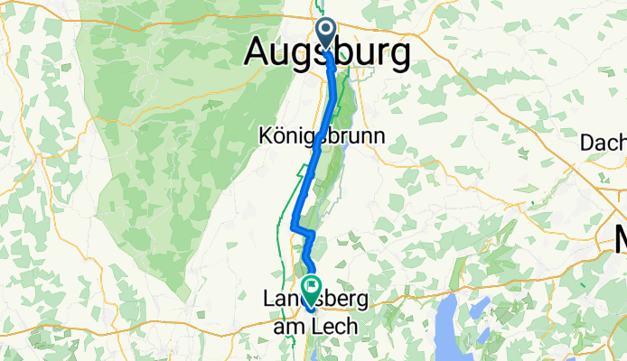 8  Augsburg - Landsberg am Lech