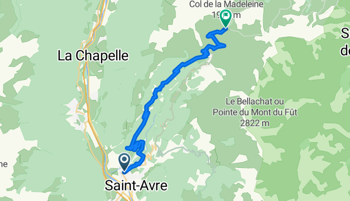 Col de la Madeleine_Side road_D76