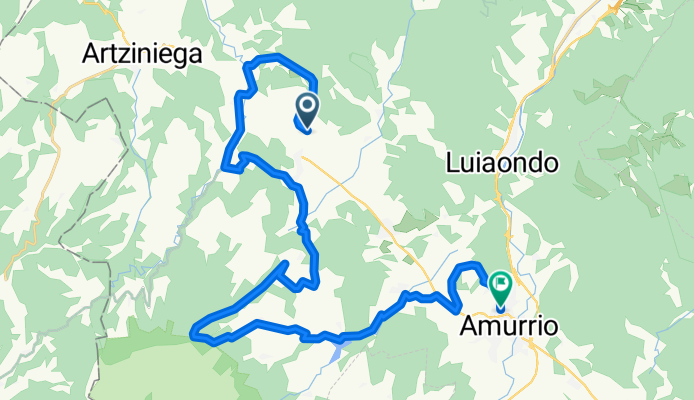 Menagarai-Llanteno-Beotegi-Quejana-Salmantón-Maroño-Amurrio