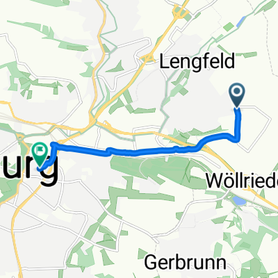 Friedrich-Bergius-Ring, Würzburg nach Annastraße, Würzburg