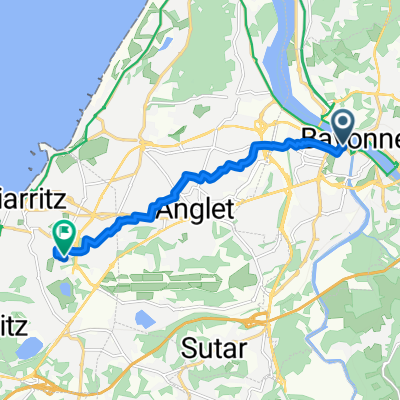 J4 Bayonne - Biarritz