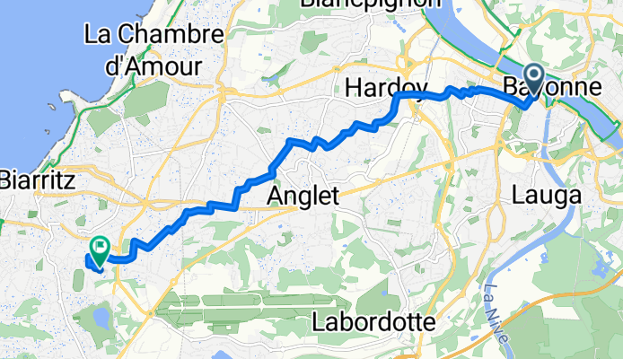 J4 Bayonne - Biarritz