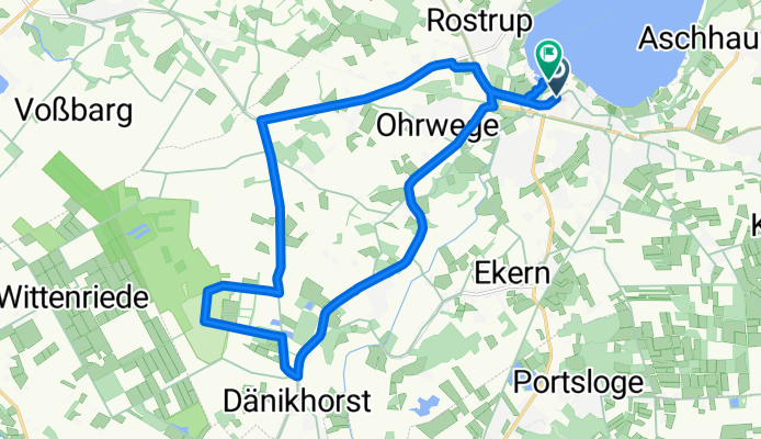 Am Badepark nach Am Badepark