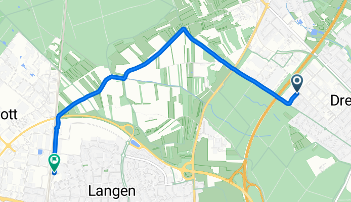 Siemensstraße nach Liebigstraße