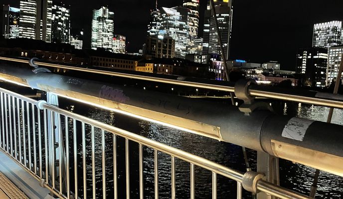 Foto 1 de la ruta de Bikemap "Lyoner Straße, Frankfurt am Main nach Clemensstraße, Frankfurt am Main"