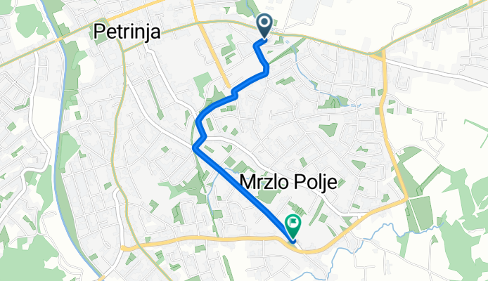 Gavrilovićev trg to Ulica Milana Nemičića Lijevi Odvojak I