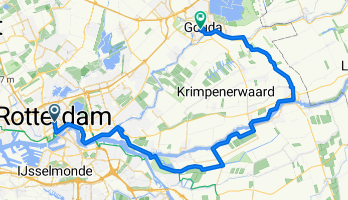 Von Rotterdam bis Gouda