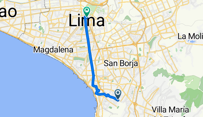 De Pasaje Río Vitor a WXR7+V4V