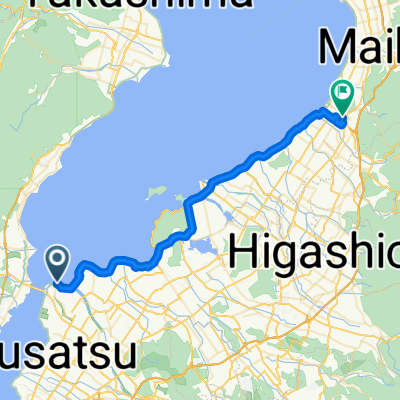 Biwako Day 1 - To Comfort Hotel Hikone