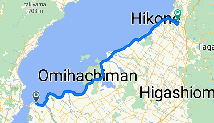 Biwako Day 1 - To Comfort Hotel Hikone