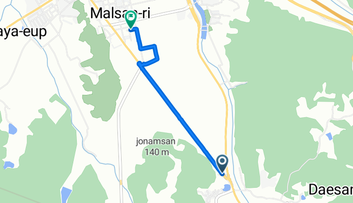 함안군에서 함안군까지