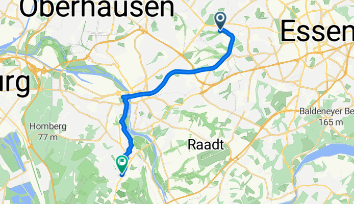 Kalkstraße nach Kölner Straße 112A