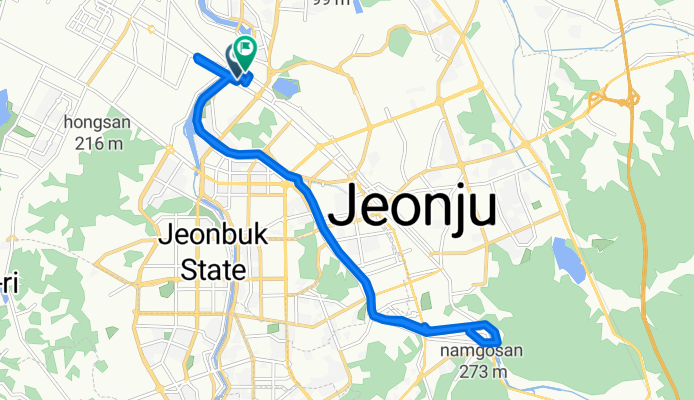 덕진동2가 76-11 ~ 덕진동2가 65-7