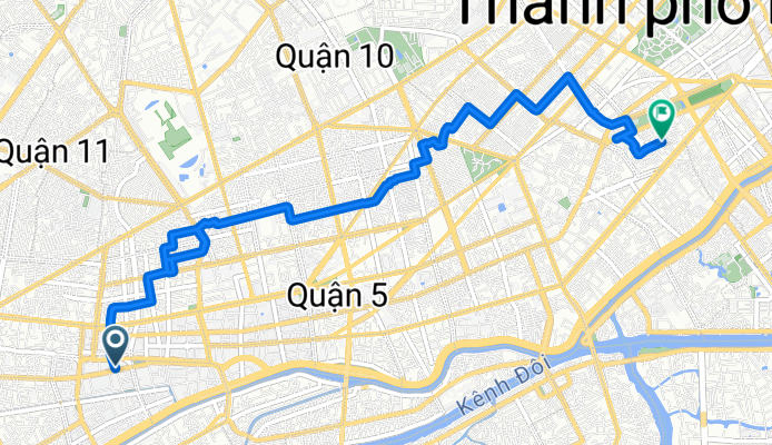 China Town to Binh Tay tourist area